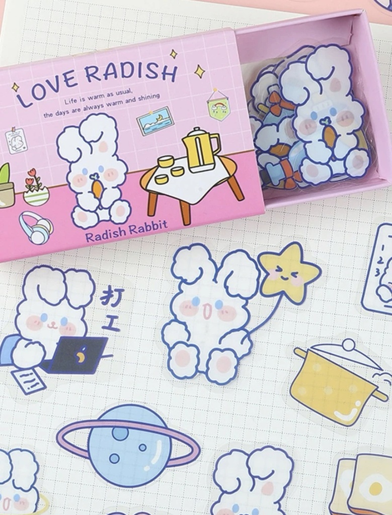 STICKERS RABBIT KAWAII