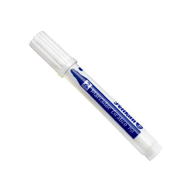 MARCADOR GRÁFICO 751 BLANCO PELIKAN