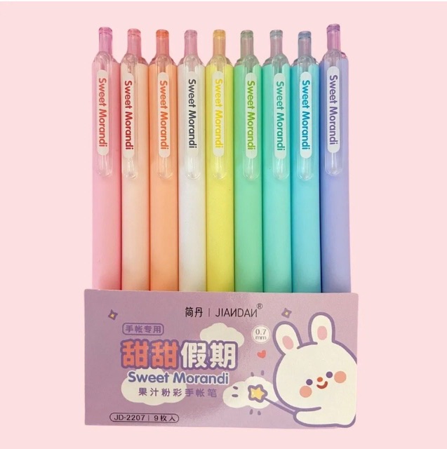SET DE BOLIGRAFOS DE COLORES EN GEL