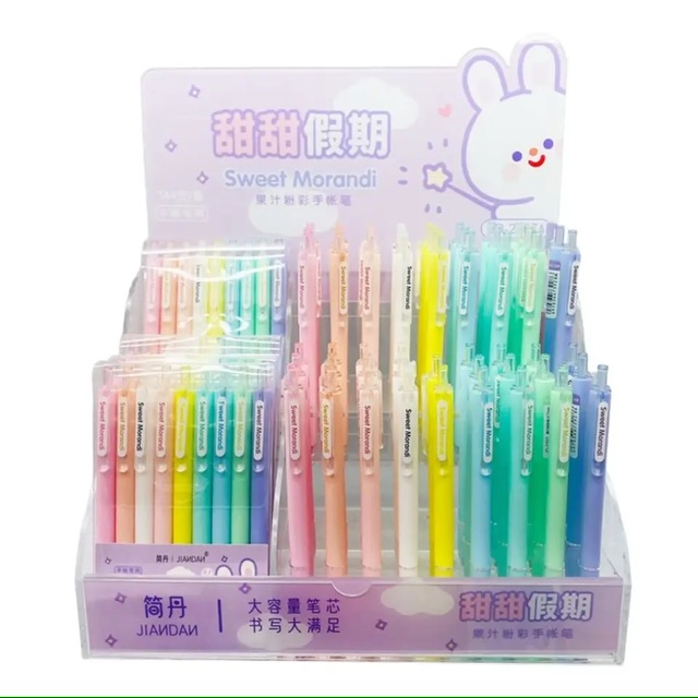 SET DE BOLIGRAFOS DE COLORES EN GEL