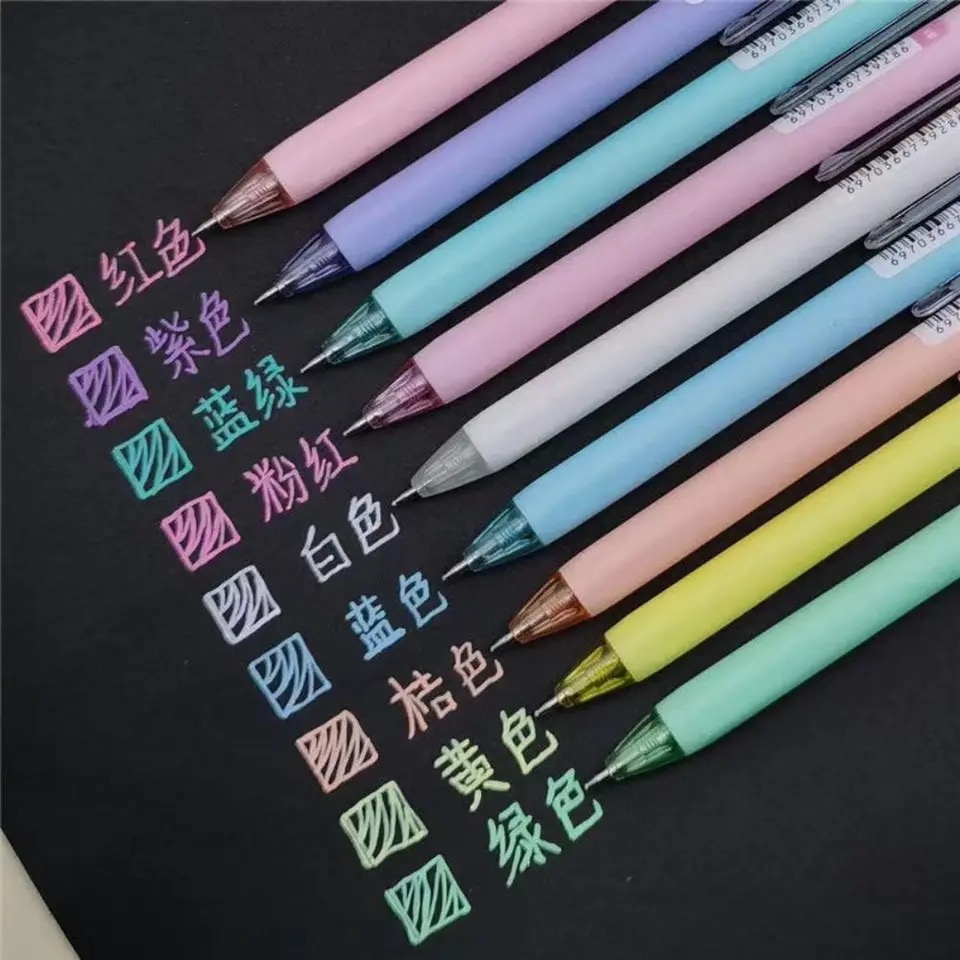 SET DE BOLIGRAFOS DE COLORES EN GEL