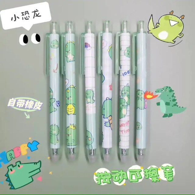 BOLIGRAFO BORRABLE DINO KAWAII