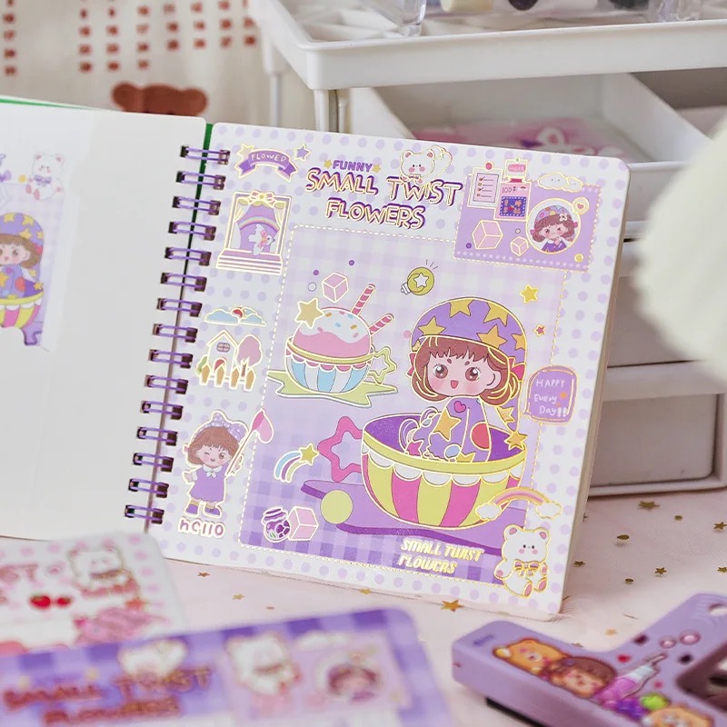 LIBRETA CUADRADA KAWAII