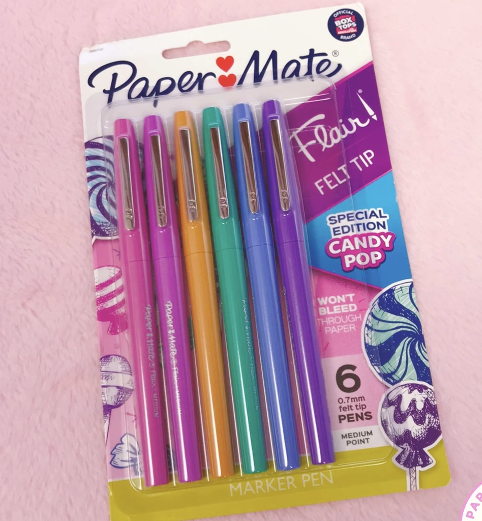 SET BOLIGRAFOS PAPER MATE CANDY POP