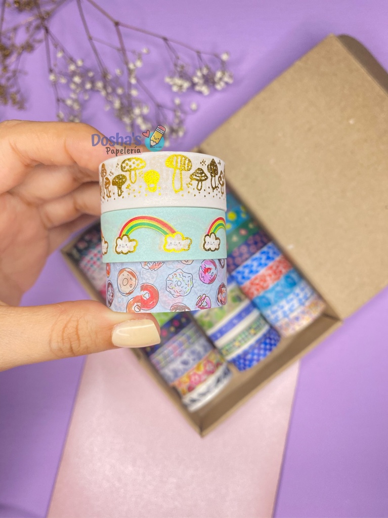 SET 3 WASHI TAPE PREMIUM