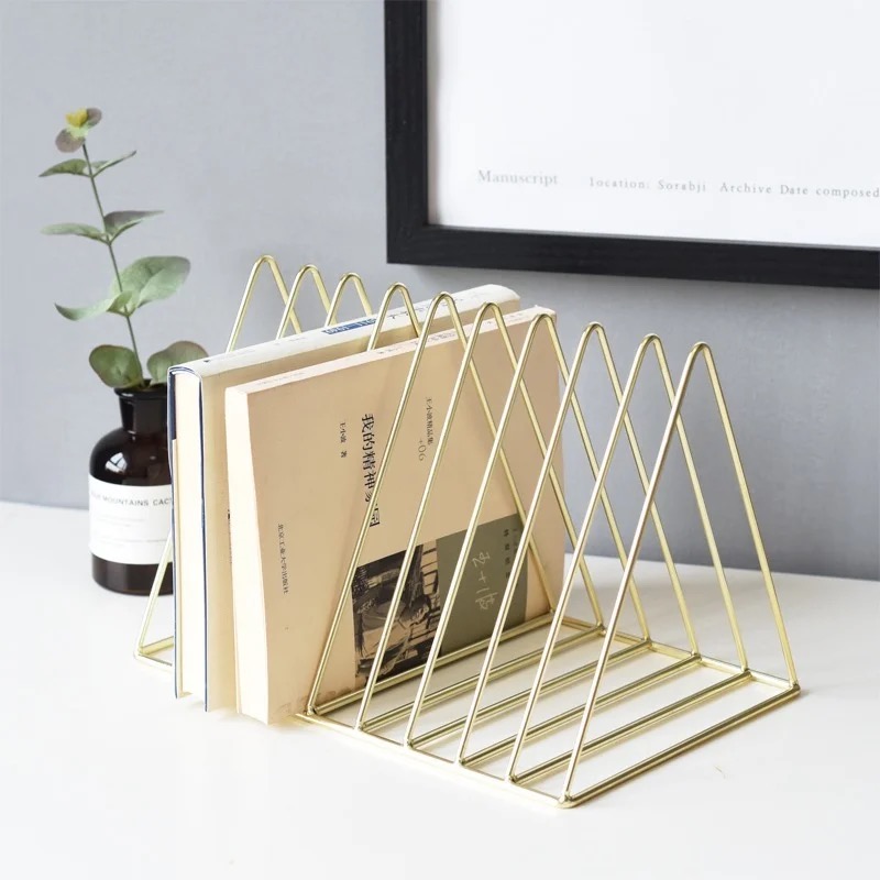 ORGANIZADOR PARA LIBROS DORADO