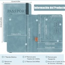 PORTA PASAPORTE CON BLOQUEO DE SCANER TC