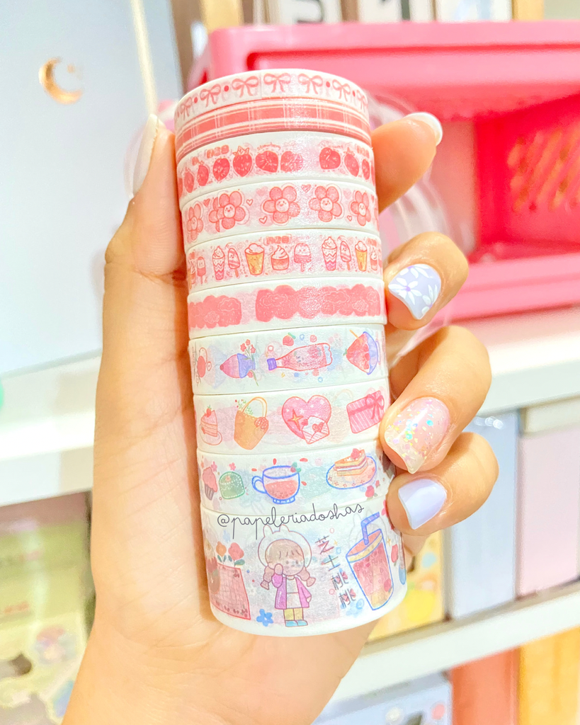 WASHI TAPE LOVE KAWAII