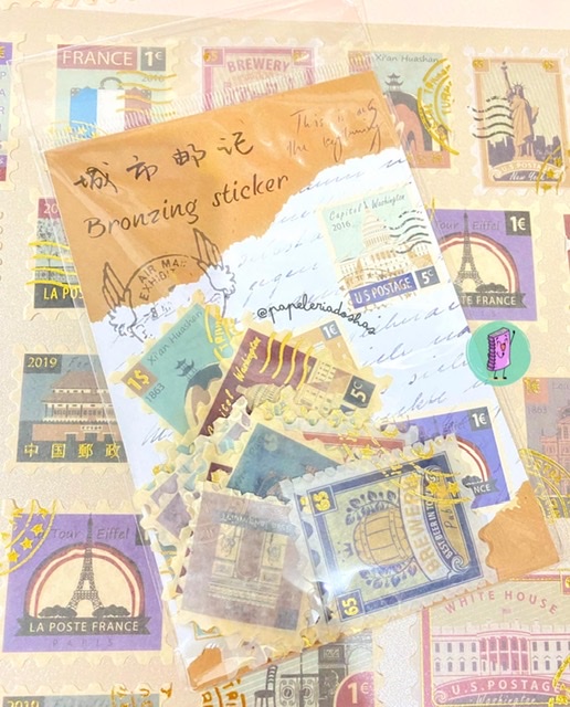 STICKERS VINTAGE MONUMENT X40