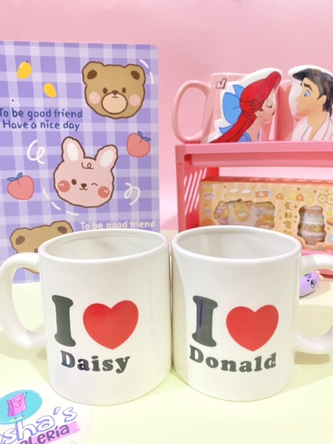 SET DE TAZAS DONALD Y DEISY