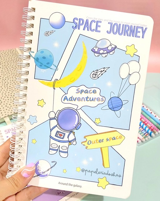 NOTEBOOK SPACE JOUNEY