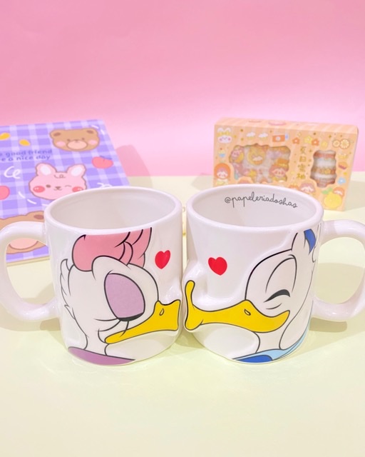 SET DE TAZAS DONALD Y DEISY