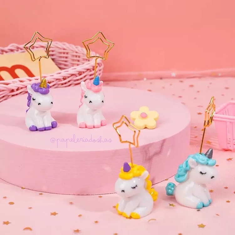 CLIP UNICORNIO PARA NOTITAS