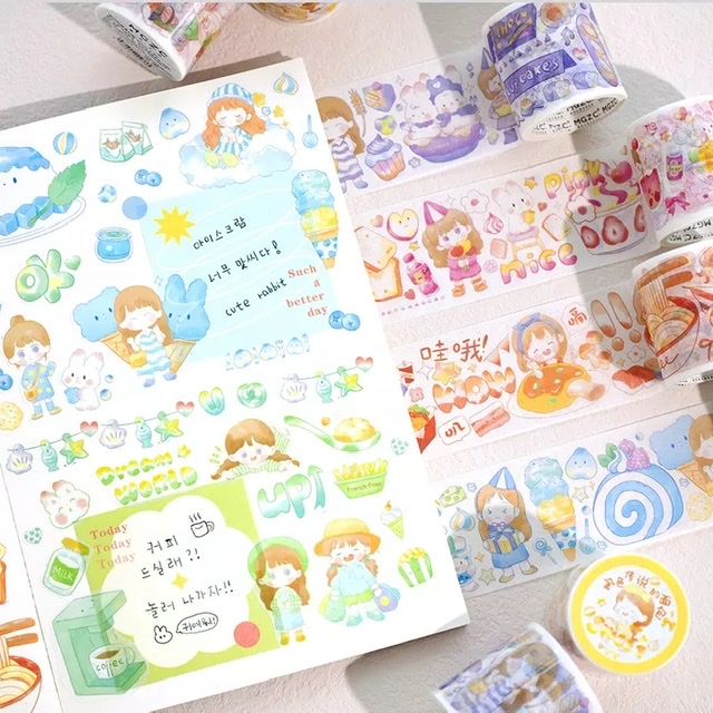 WASHI TAPE GOOD TIME X1