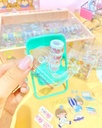 SET MINI WASHI TAPE + DISPENSADOR Y STCIKERS