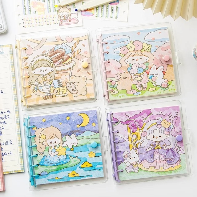 BINDER KAWAII A CUADROS