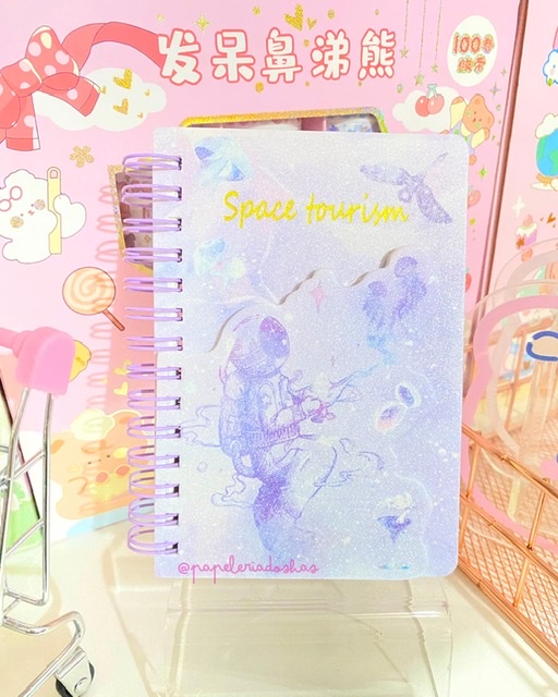 MINI LIBRETA PINK COW