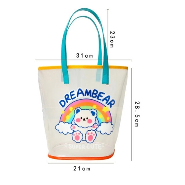 BOLSO TRANSPARENTE DREAMBEAR