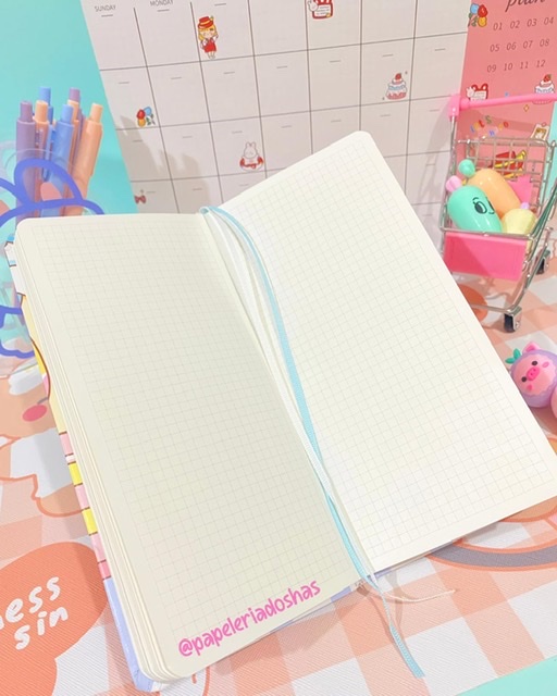 LIBRETA KAWAII SWEET CUADROS