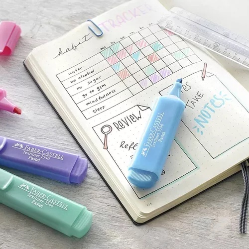 RESALTADORES FABER CASTELL PASTEL X8