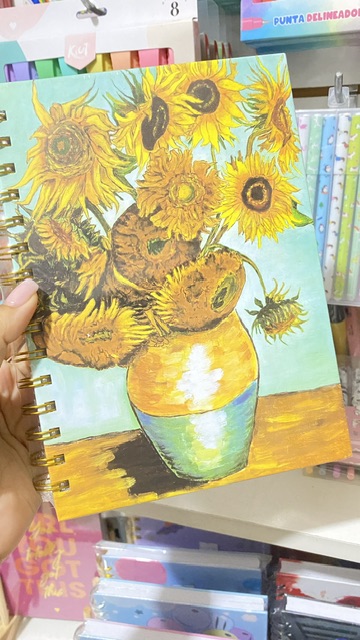 LIBRETA VAN GOGH LÍNEAS