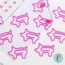 CLIPS CERDITO ROSA