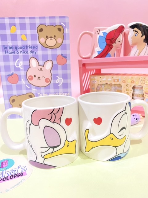 SET DE TAZAS DONALD Y DEISY