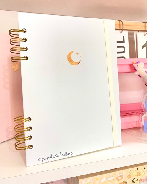 BULLET JOURNAL CELESTE PASTEL PUNTOS