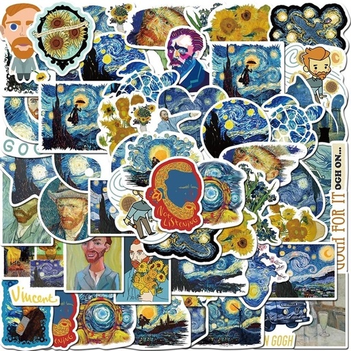 STICKERS VAN GOGH