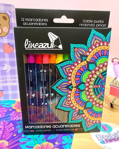 MARCADORES LZ DOBLE PUNTA ACUARELABLE