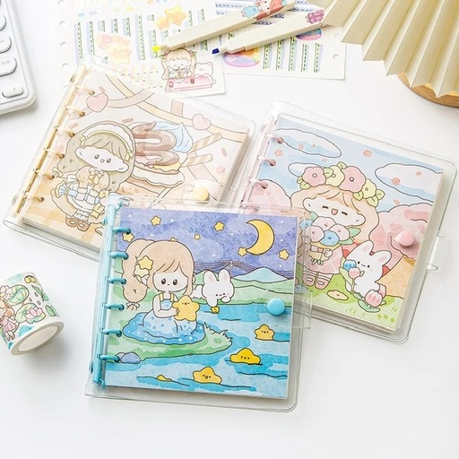 BINDER KAWAII A CUADROS