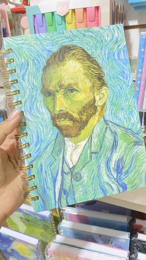 LIBRETA VAN GOGH LÍNEAS