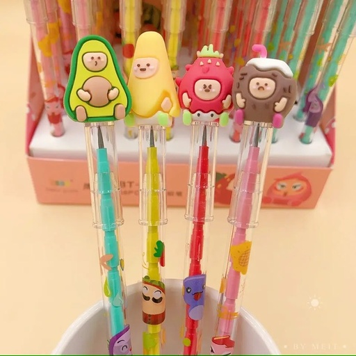 LÁPIZ MINAS FRUTAS