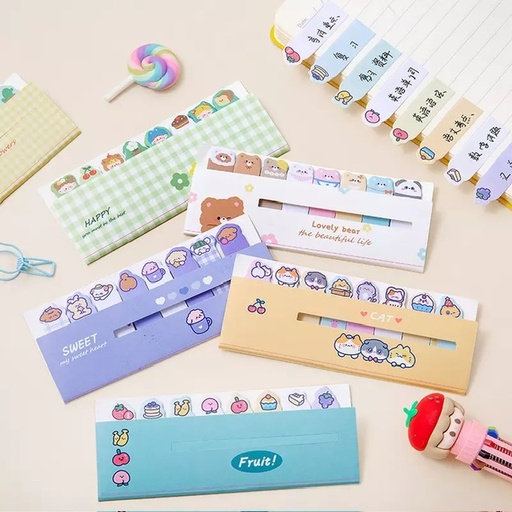 MARCAPÁGINAS ANIMALITOS KAWAII