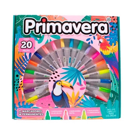 MARCADORES PRIMAVERA X20
