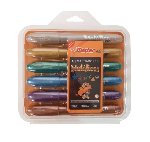 MARCADORES METÁLICOS BESTER X6