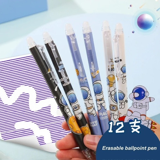 BOLIGRAFO BORRABLE ASTRONAUTA KAWAII