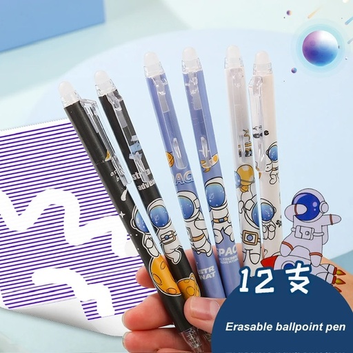 Bolígrafos borrables Starplast pack 8 uds