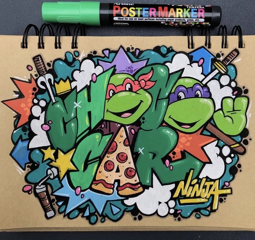 MARCADOR DE TEMPERA PÓSTER MARKERT 4mm