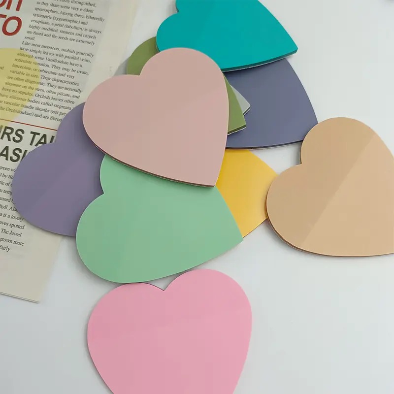 50 Chinchetas Transparentes De Corazón Para Tablero De Corcho, Chinchetas  Decorativas De Plástico Transparentes En Forma De Corazón Para Carteles, Ofi